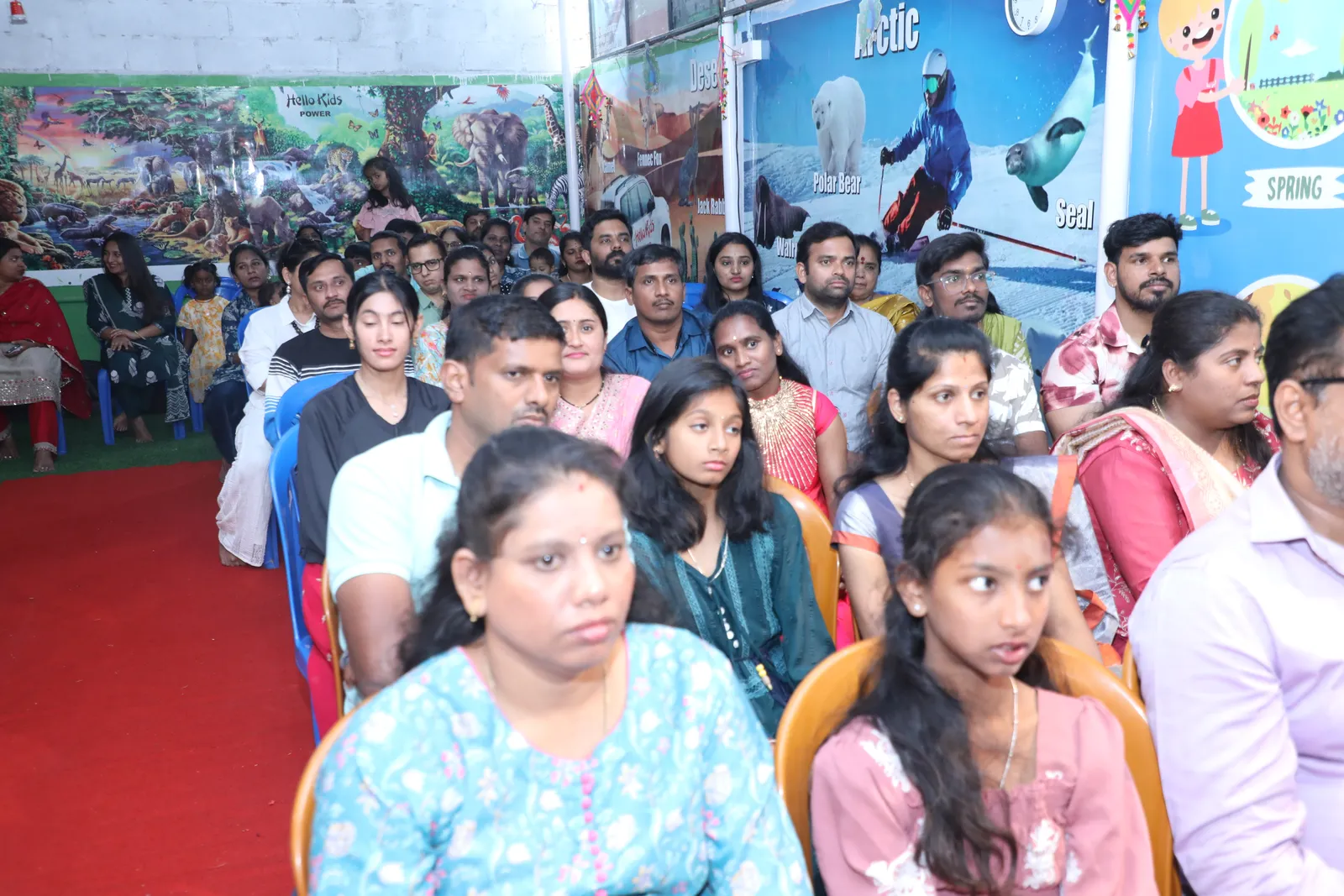 Prize distribution smiles